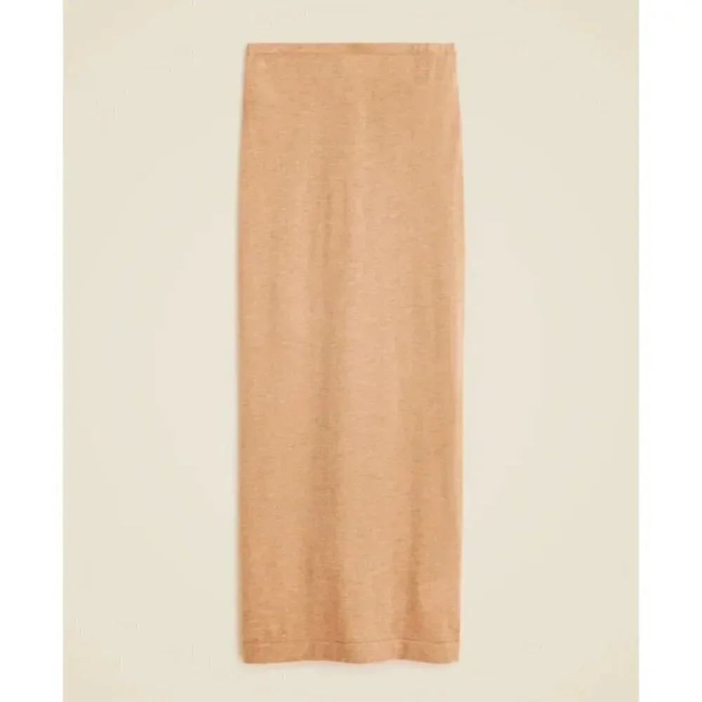 J. Crew | 75 Spring Street Featherweight Cashmere Column Skirt, Size XL